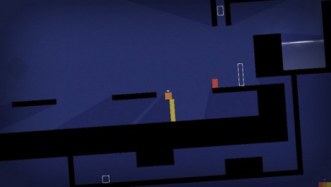 Thomas Was Alone Blue Screenshot